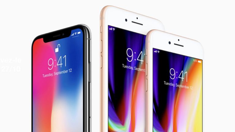 iPhone 8 disponible à Bruxelles