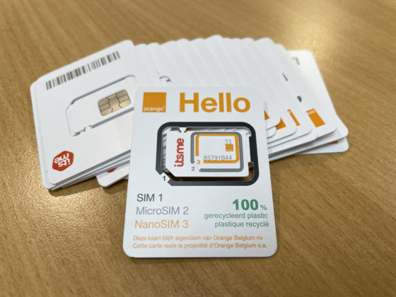 Carte Sim Orange Belgique Business